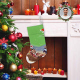 Custom Face Santa Clause Christmas Stocking