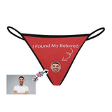 Custom Face Beloved Women's G-String Panties