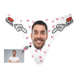 Custom Face Heart Beat Boyfriend Women's Classic Thong