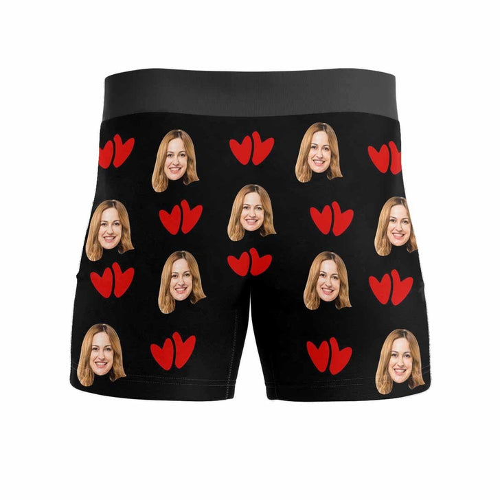 Custom Face Briefs I'm Nuts I'm About You Man's Boxer Briefs