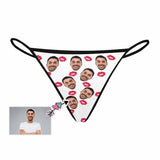 Custom Face Kiss G-String Panties