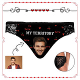 Custom Face My Territory Women's Lace Panty