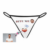Custom Face Peach Milk Women's G-String Panties