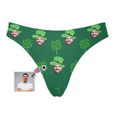 Custom Face St. Patrick's Day Women's Classic Thong