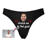 Custom Face Stretch Me Women's Classic Thong