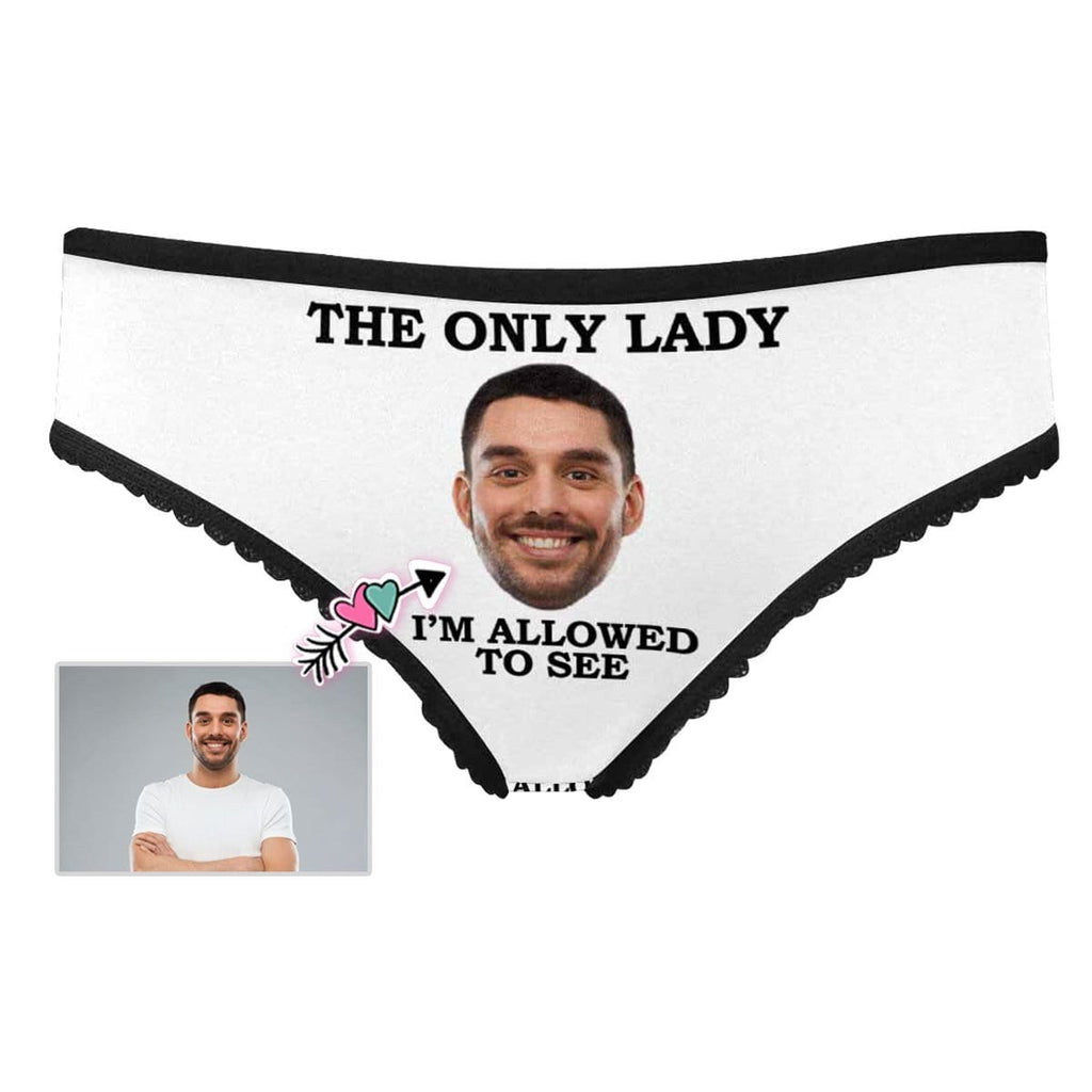 Custom Face The Only Lady Women's High-cut Briefs