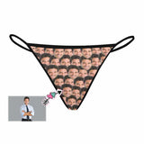Custom Face Women's G-String Panties