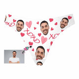 Custom Face Xoxo Heart Women's Classic Thong