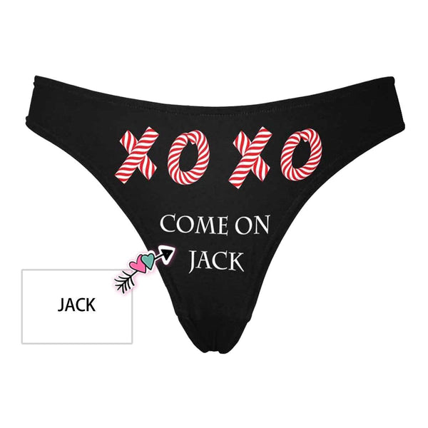 Custom Name Come On Women's Classic Thong – mybestboxer