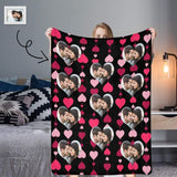 Custom Photo Loves Ultra-Soft Micro Fleece Blanket
