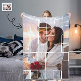 Custom Photo Patch Ultra-Soft Micro Fleece Blanket
