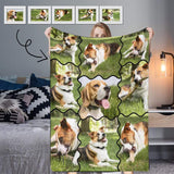 Custom Photo Winding Patch Ultra-Soft Micro Fleece Blanket