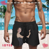 Custom Face Hug Quick-Dry Swim Trunks Men's Bathing Suit