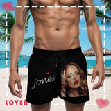 Custom Face&Name Legend Quick-Dry Swim Trunks Men's Bathing Suit