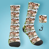 Personalized Family Photo Socks Design Your Own Socks with Pictures Custom Print Sublimated Crew Socks